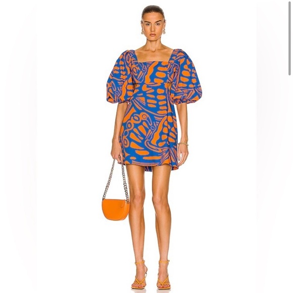 Alexis - Bodhi - Puff Sleeves Dress - Picture 5 of 7